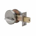 Copper Creek Heavy Duty Single Cylinder Grade-2 Deadbolt, Satin Stainless DB6410SS